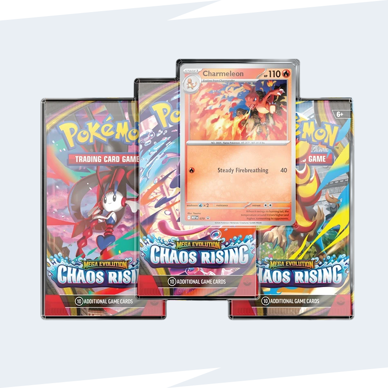 Chaos Rising 3 Pack Blister - Charmeleon