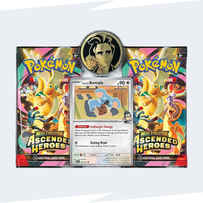 Ascended Heroes 2 Pack Blister - Larry's Komala