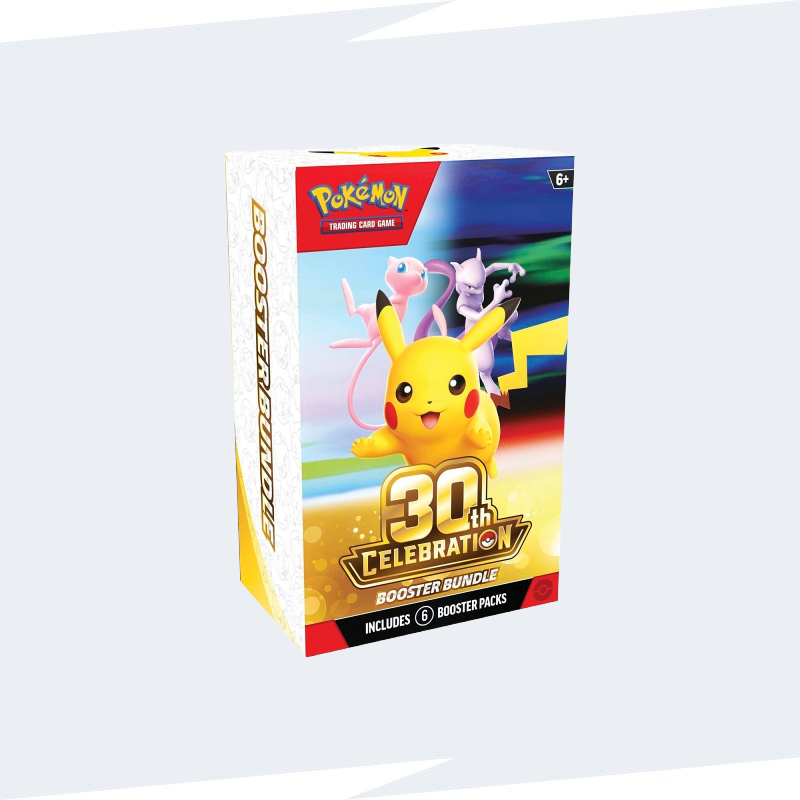 Pokémon TCG: 30th Celebration Booster Bundle (6 Packs)